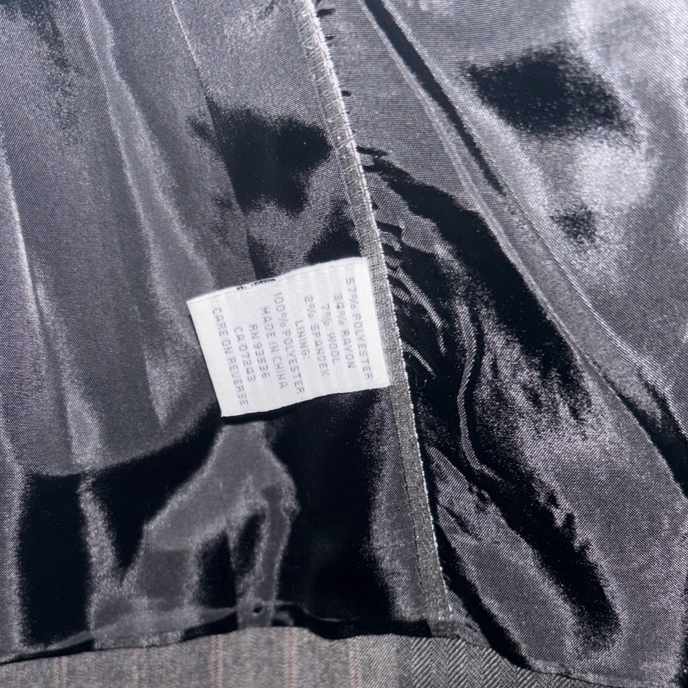 Marc Ecko Charcoal Patchwork Blazer Cut And Sew C… - image 7